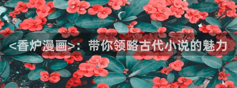 韩漫网站漫画免费韩漫：<香炉漫画>：带你领略古代小说的魅力